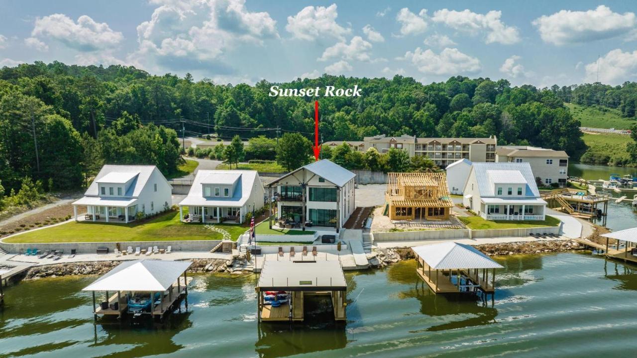 Sunset Rock At Lake Martin Alexander City Buitenkant foto