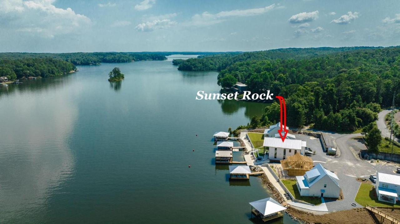 Sunset Rock At Lake Martin Alexander City Buitenkant foto
